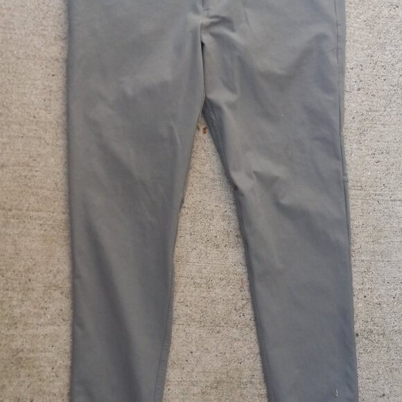 Lululemon Athletica Ladies' Pants Olive Green Sporty Dressy Stretchy 32" x 30" - Picture 2 of 12